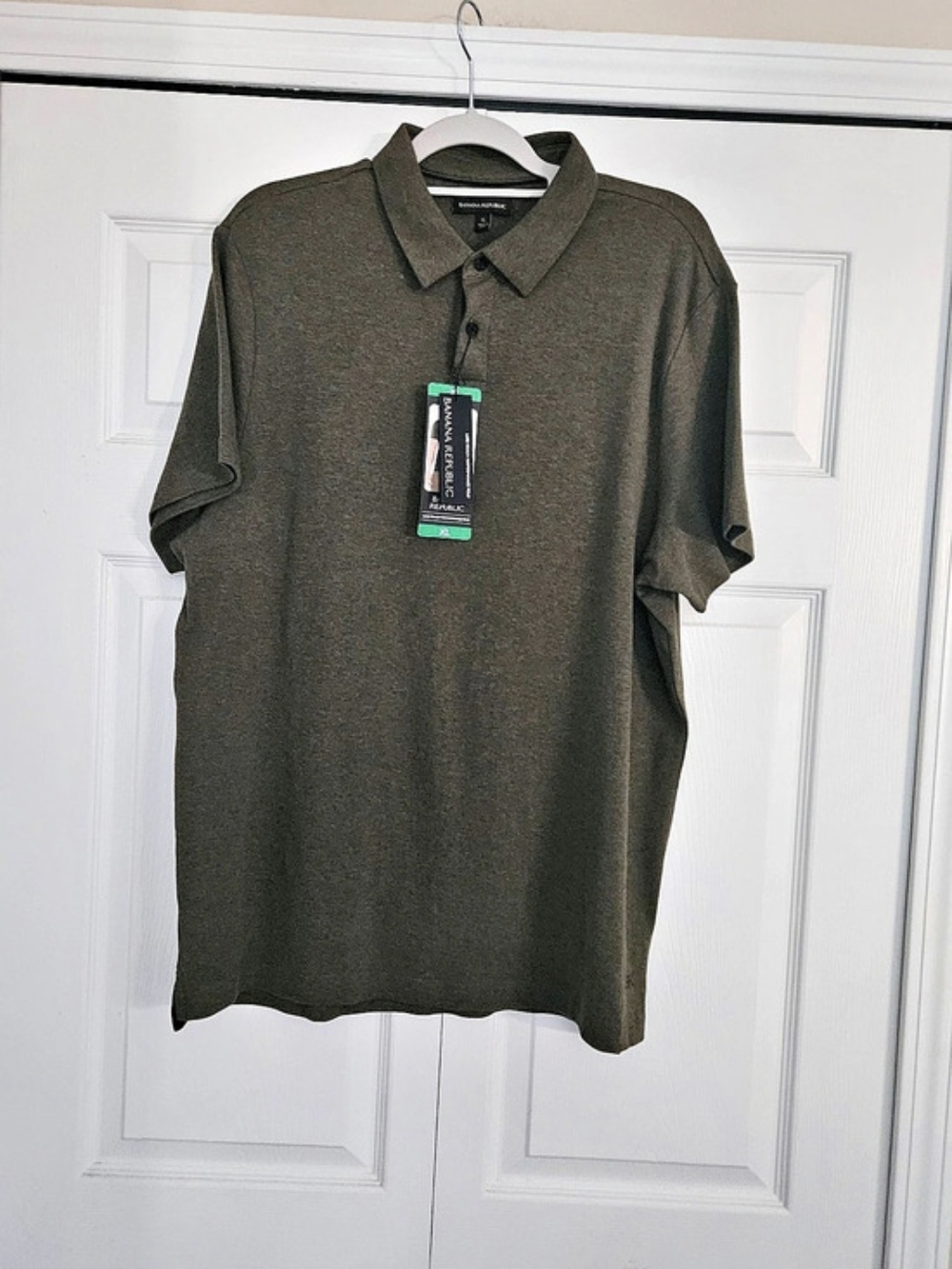 Banana Republic Luxe Touch Performance Polo XL